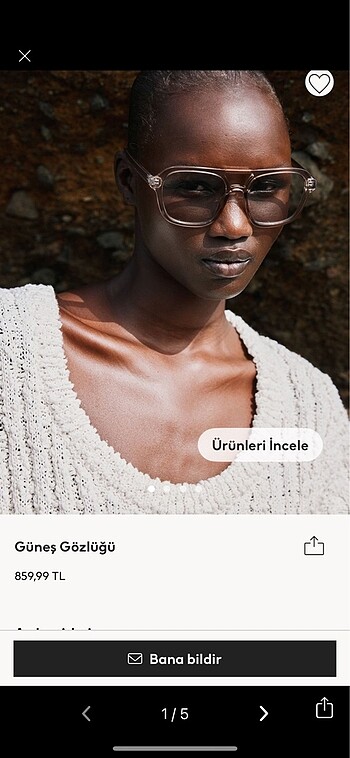 H&M STİL GÖZLÜĞÜ