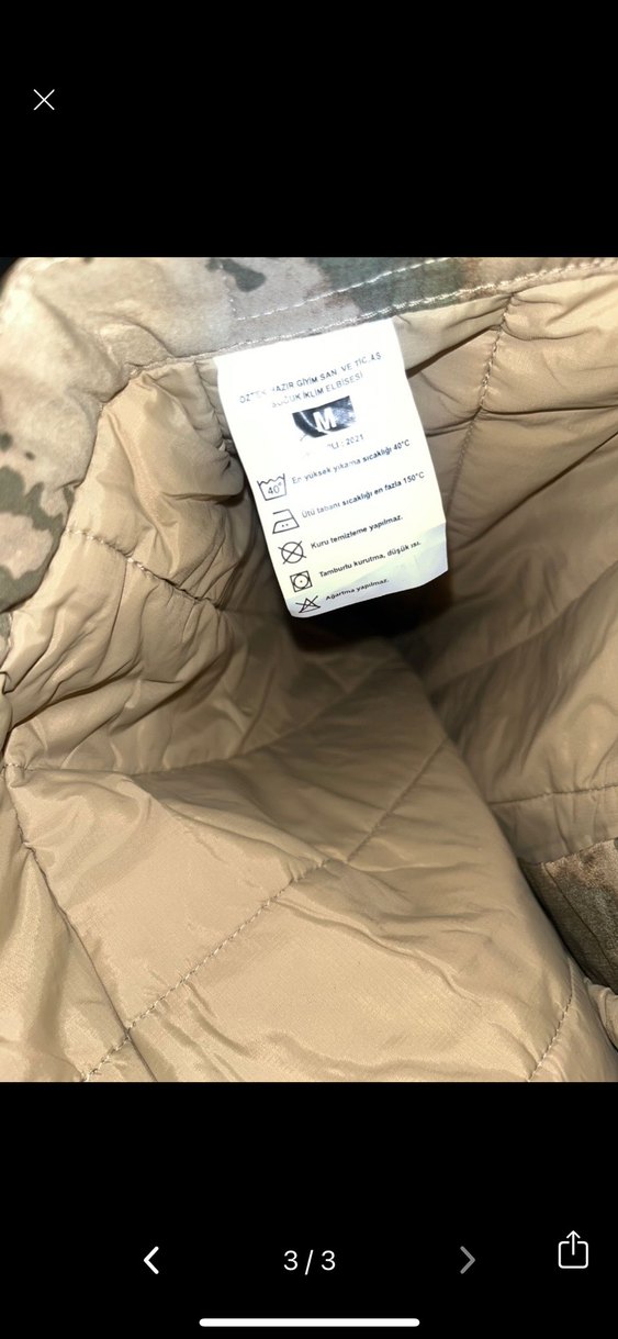 Kemerli Kamuflaj Desenli Soğuk İklim Erkek Pantolon - Görsel 3