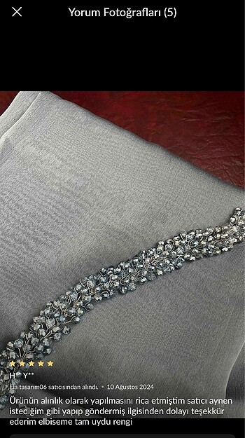 Nişan elbisesi - Görsel 5