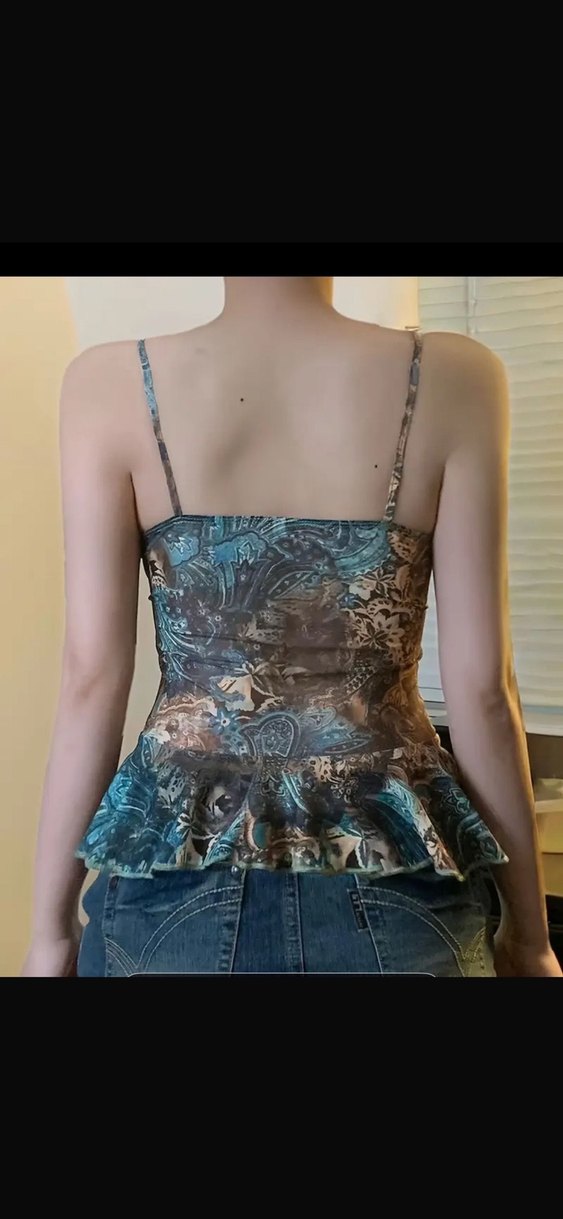 Boncuk Detaylı V Yaka Turkuaz Büstiyer - Görsel 3