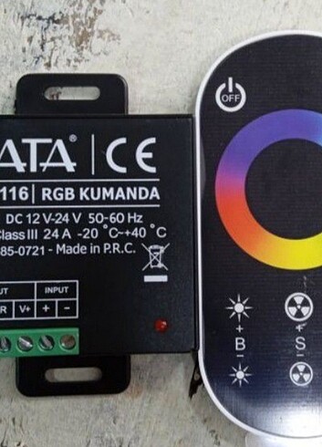 Cata 24 amper RGB kumanda 