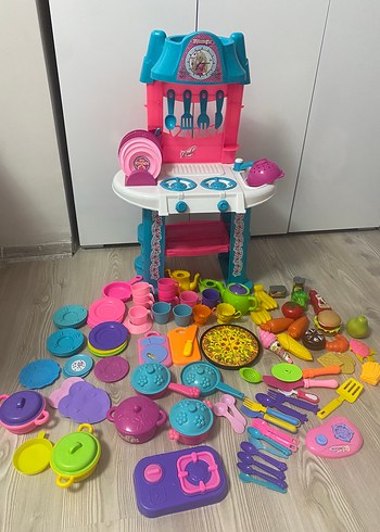 Play-Doh Renkli Çok Parçalı Çocuk Mutfak Seti