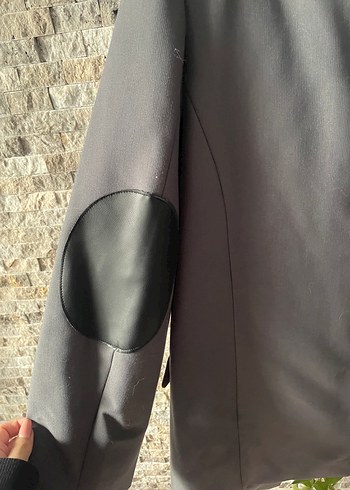 38 Beden gri blazer ceket