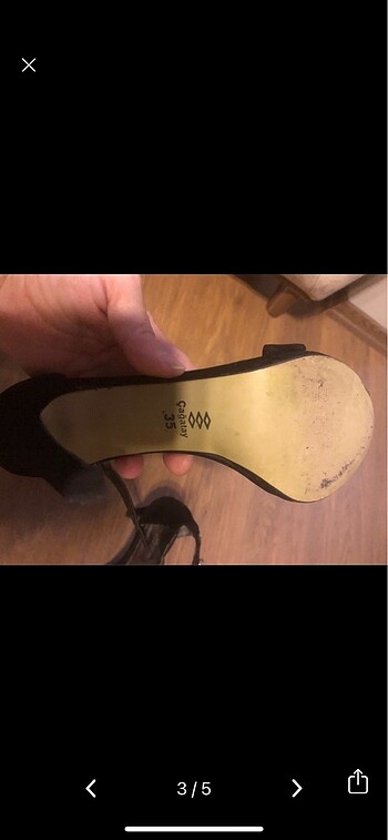 36 numara kadın ayakkabı - Görsel 3