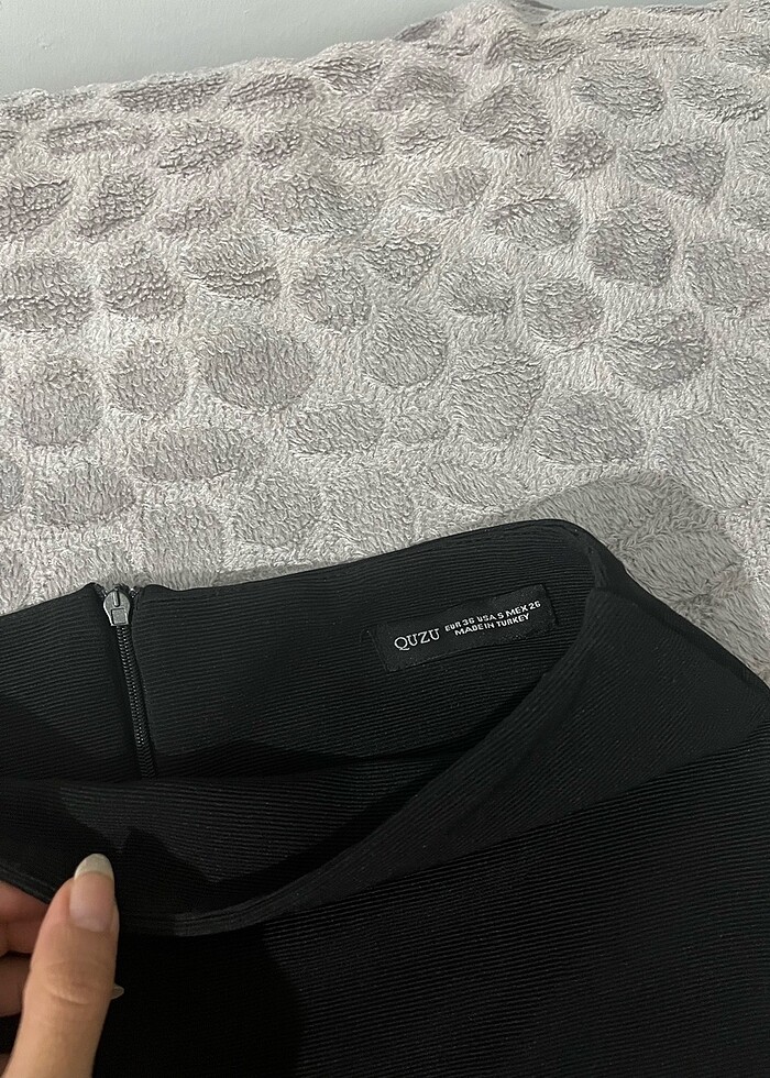 siyah mini etek - Görsel 3