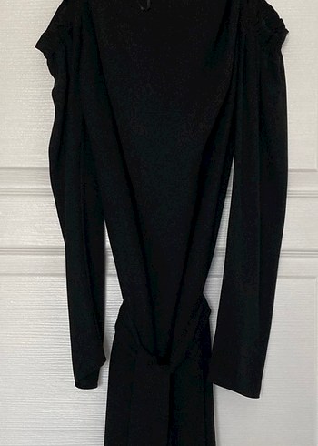 Omuzları Pencereli Kadın Elbise - Görsel 2