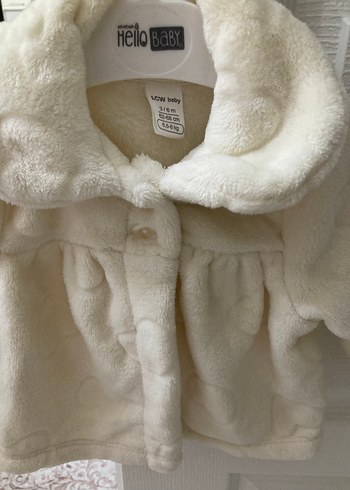 Kız Bebek Peluş Mont - Görsel 2