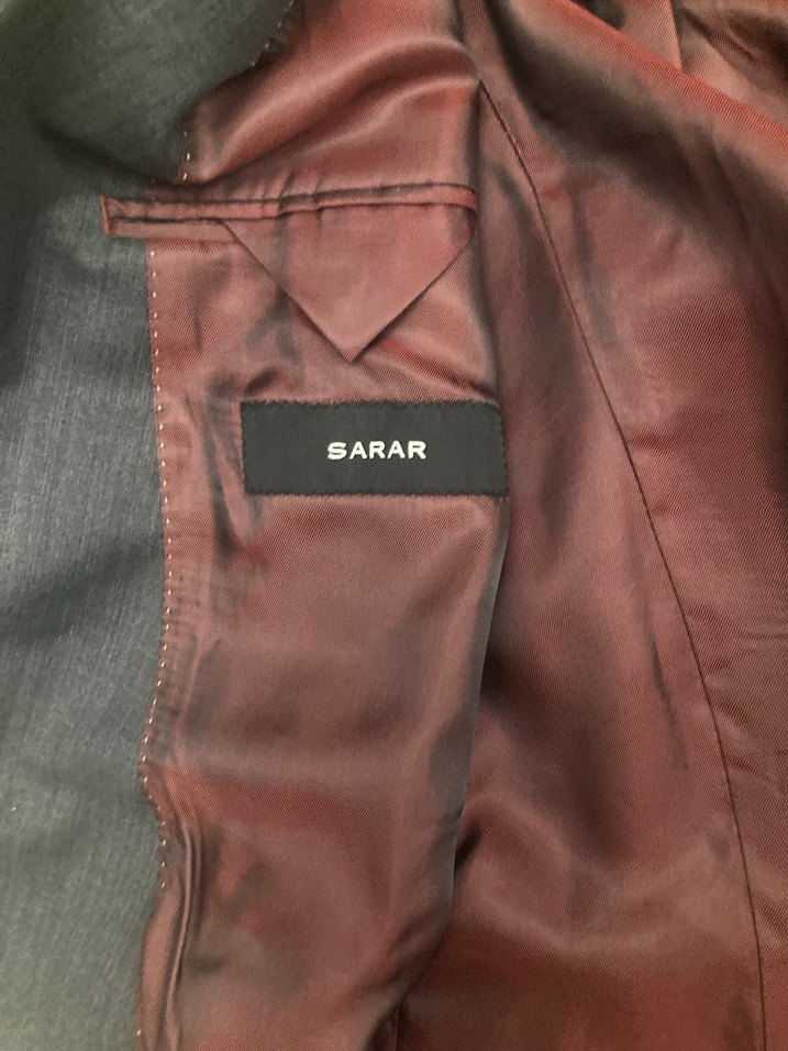 Gri Erkek Ofis Takım Elbise - Sarar — görsel 5/6