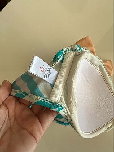 36 Beden mavi Renk Bikini takımı
