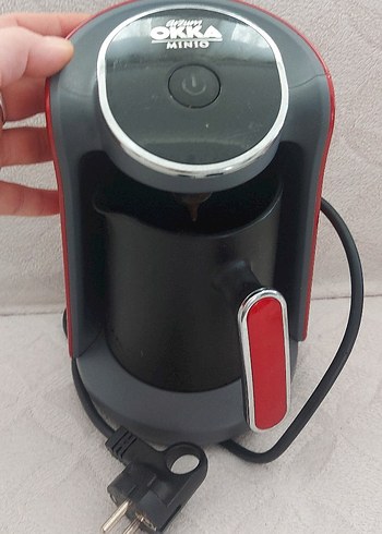 Kırmızı Detaylı Arzum okka Kahve Makinesi - Görsel 2