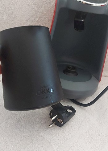 Kırmızı Detaylı Arzum okka Kahve Makinesi - Görsel 3