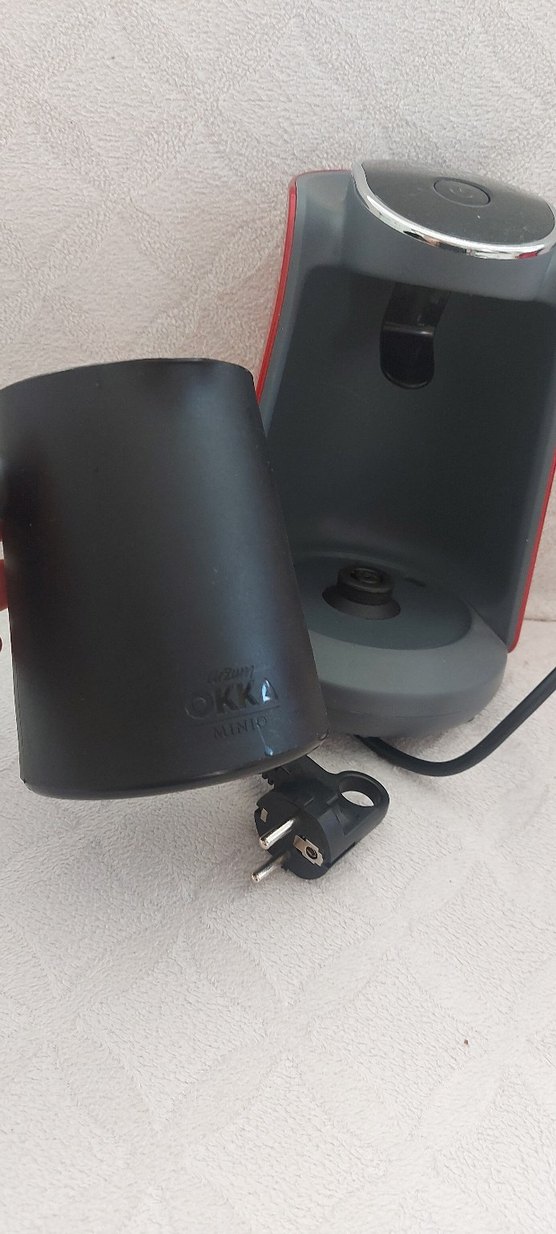 Kırmızı Detaylı Arzum okka Kahve Makinesi - Görsel 3