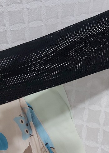 Siyah file sweat bluz fermuarlı - Görsel 4