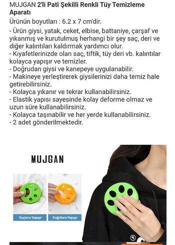 Renkli Kedi Tüyü Temizleyici - Görsel 9