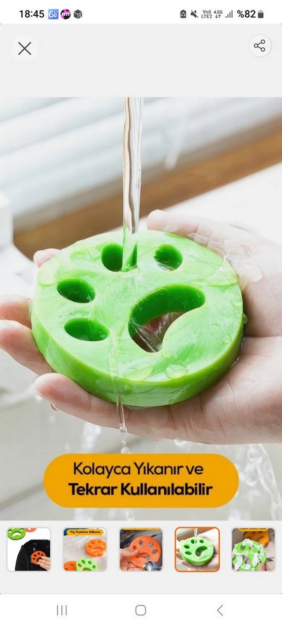 Renkli Kedi Tüyü Temizleyici - Görsel 5