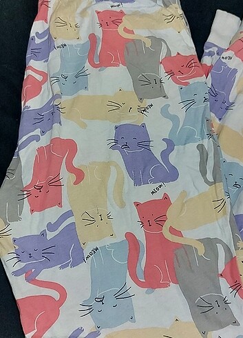 kedili pijama altı