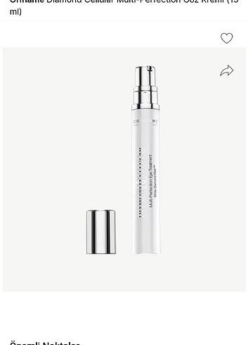 oriflame diamond cellular multi perfection göz kremi - Görsel 4