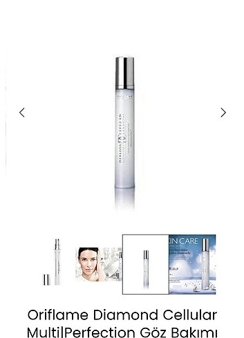 oriflame diamond cellular multi perfection göz kremi - Görsel 5