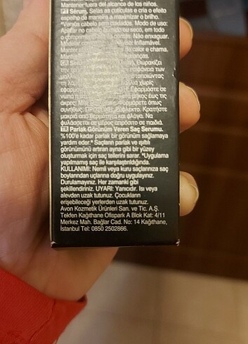 avon saç serumu  - Görsel 2