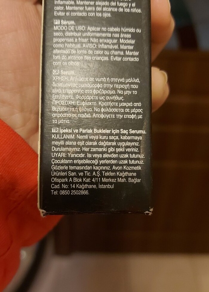 avon saç serumu  - Görsel 4