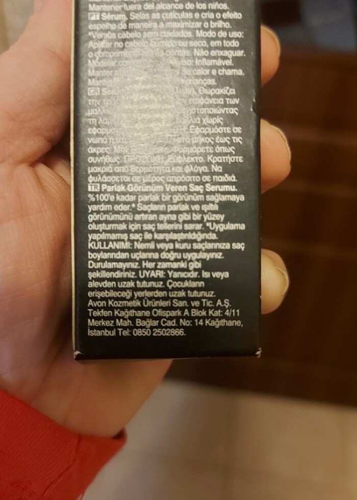 avon saç serumu  - Görsel 2