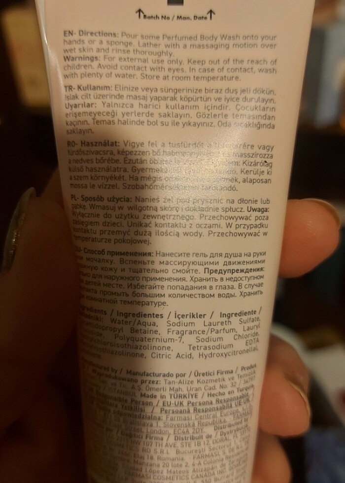 farmasi signature duş jeli  - Görsel 2