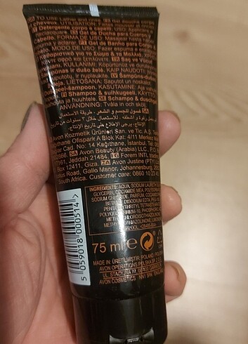 avon full speed saç ve vücut şampuanı  - Görsel 2