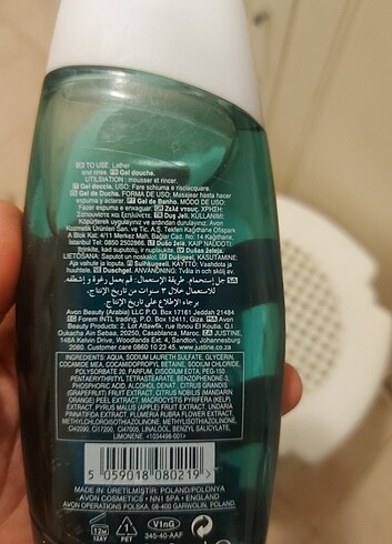 Avon avon senses duş jeli marine