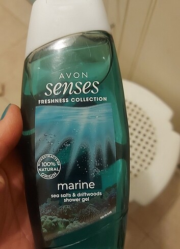 avon senses duş jeli marine