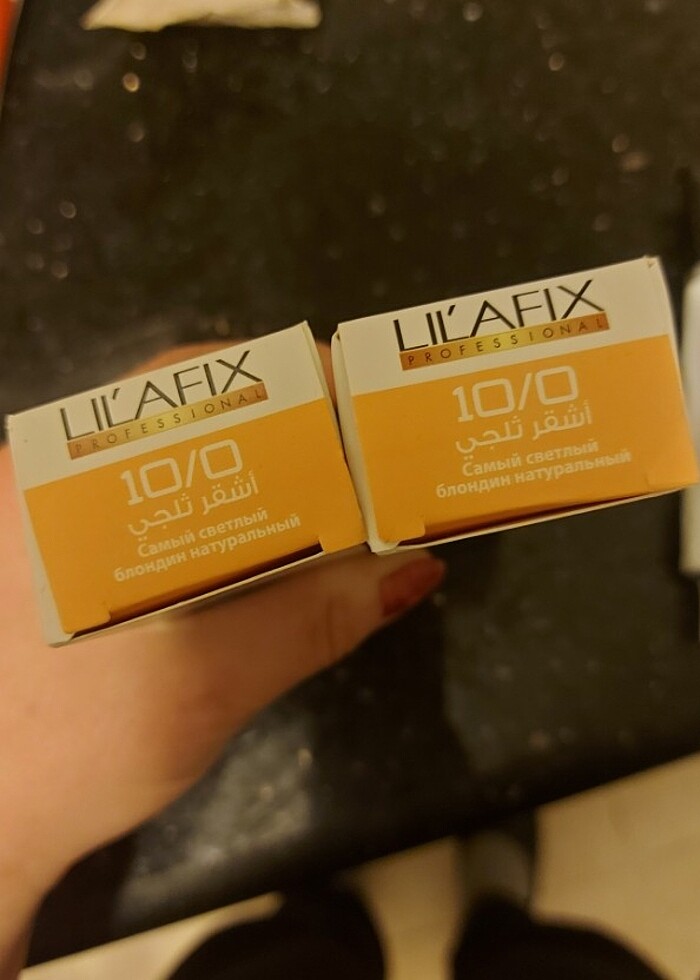 lilafix 10 numara saç boyası  - Görsel 2