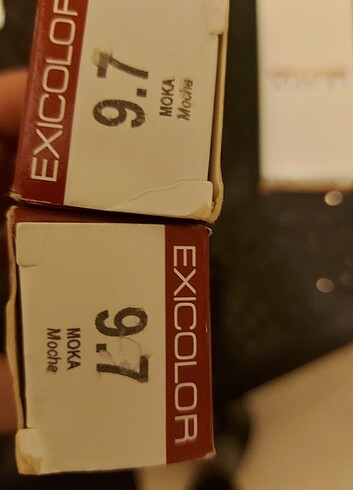 exicolor 9.7 moka saç boyası  - Görsel 3