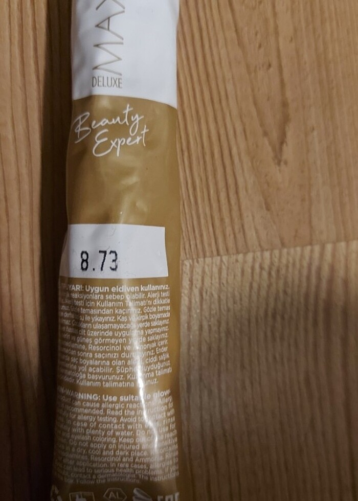 maxx deluxe 8.73 saç boyası - Görsel 2