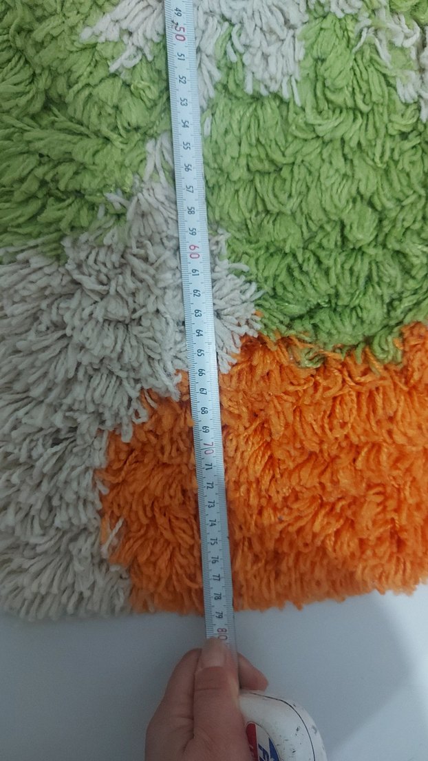 Çiçek Desenli Çok Renkli Halı - Görsel 3