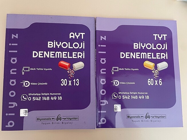 Biyoanaliz tyt ve ayt branş denemeler