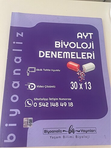 Beden Biyoanaliz tyt ve ayt branş denemeler