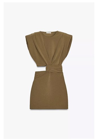 Zara mini Kolsuz Triko Elbise