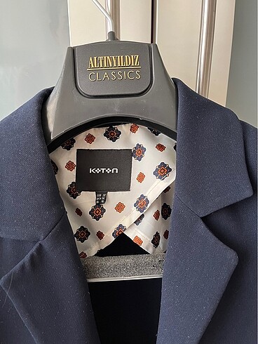 m Beden Koton blazer ceket