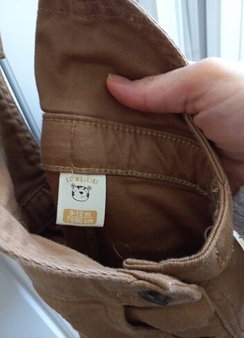 9-12 Ay Beden Lcw salopet unisex