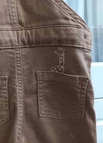 9-12 Ay Beden kahverengi Renk Lcw salopet unisex