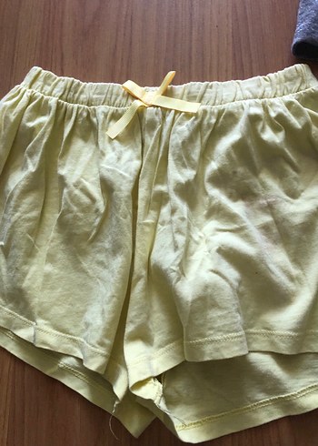 Gri Rahat Kesim Kız Şortları Gri olan hiç giyilmedi - Görsel 4