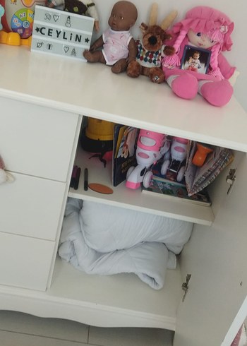 Beden pembe Renk Pembe Detaylı Çocuk Gardırop