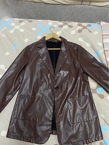 Acı kahve blazer ceket