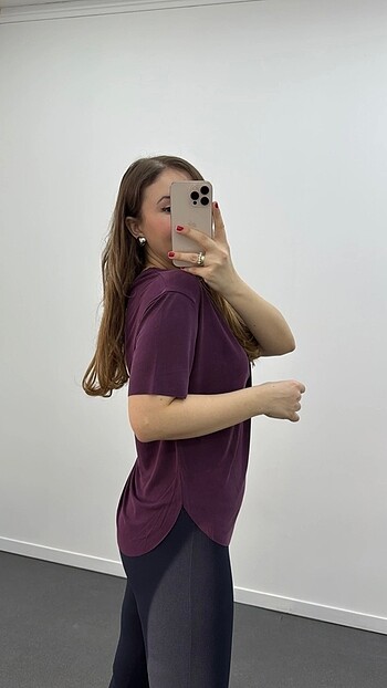 s Beden Mürdüm Oysho modal kumaş tshirt