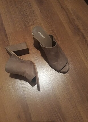 38 Beden camel Renk Nubuk terlik