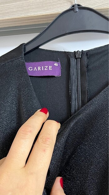 Siyah abiye elbise - Görsel 4