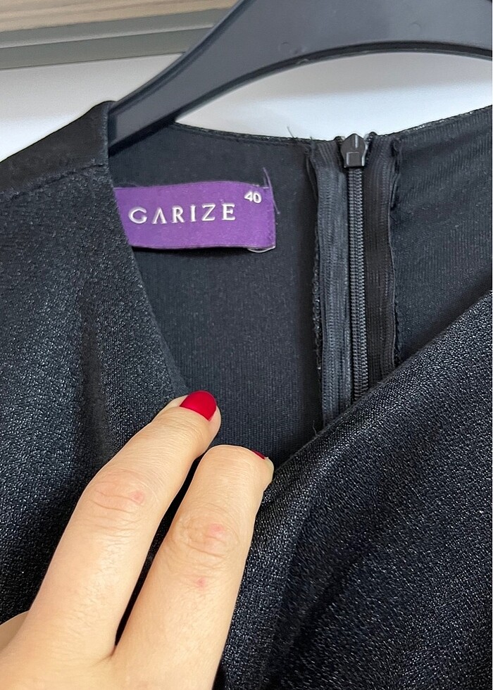 Siyah abiye elbise - Görsel 4