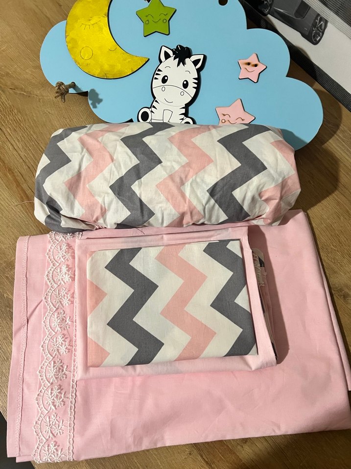 Pembe Desenli Çocuk Nevresim Takımı - Görsel 3