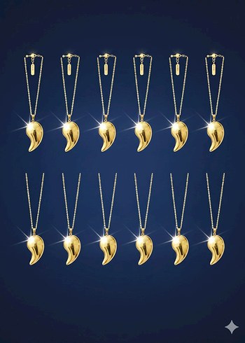 çelik Kolye - Görsel 2