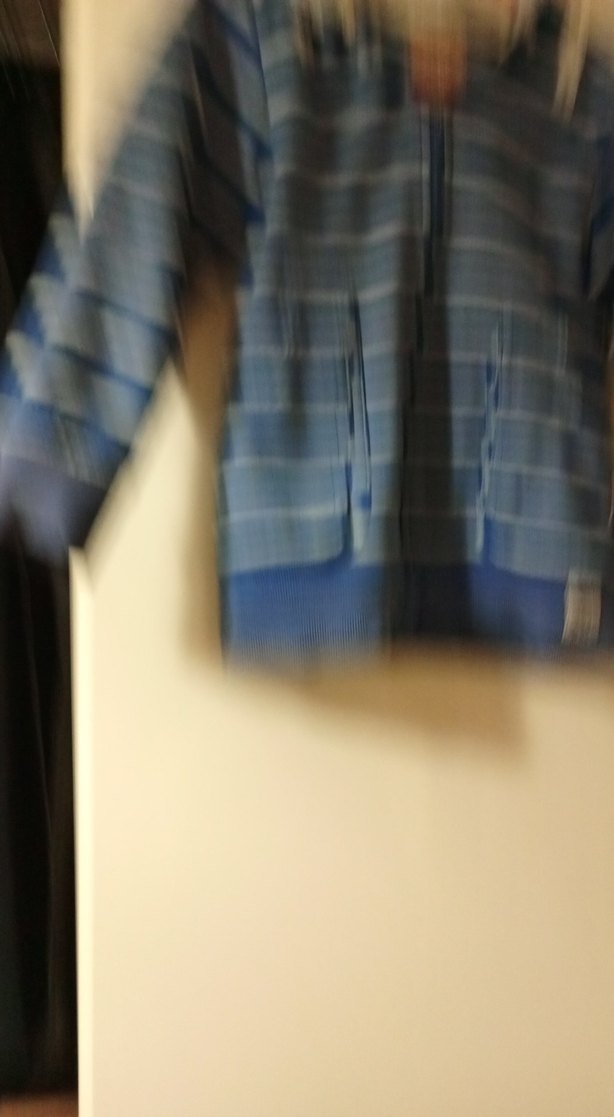 Mavi Çizgili Fermuarlı Erkek Çocuk Ceket - Görsel 5