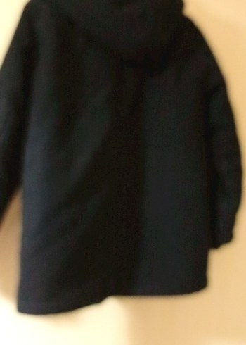 Erkek Çocuk Mavi Düğmeli Street Wear Mont - Görsel 6